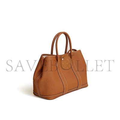 HERMÈS MASTER GARDEN PARTY 30 BAG H051568CK37 (30*21*13cm)